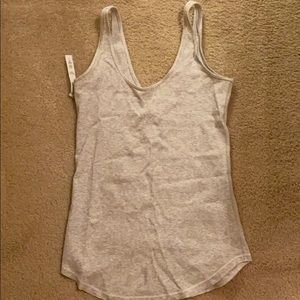Lululemon grey tank top